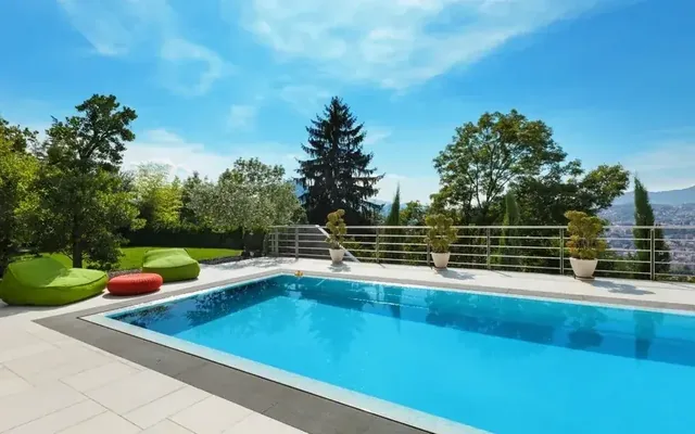 Construction de piscine à Sion